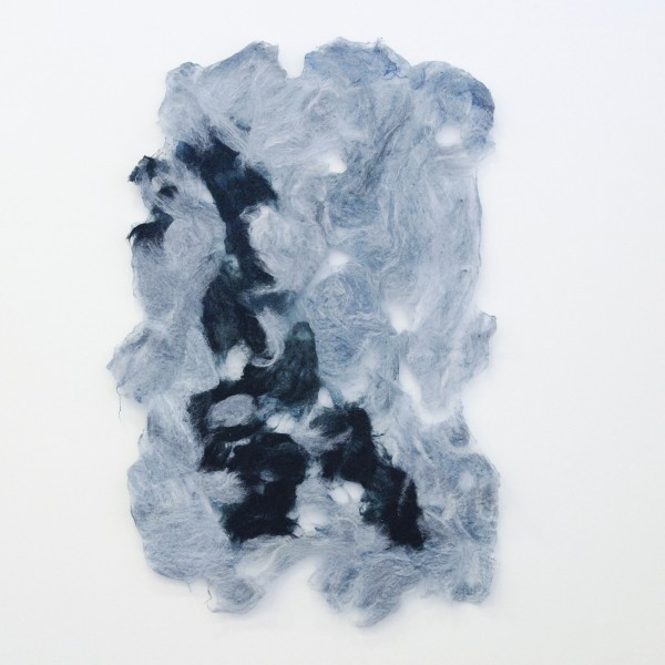 Claudy Jongstra - Zonder Titel - Wol van Drentse Heideschaap, ruwe zijde en mohair