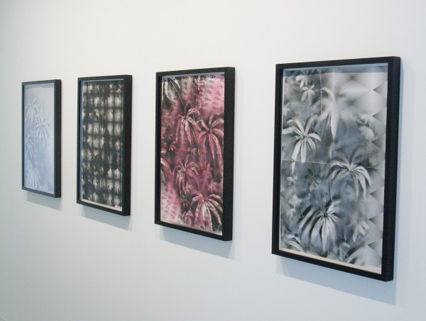 Coen Vunderink - Paradise #4, #5, #6 & #7 - 69x48cm Spuitbus op inpakpapier