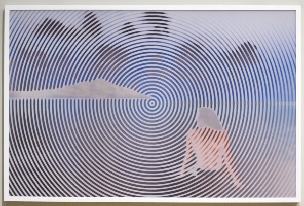 Constant Dullaart - Hennifer in Pradise, CS6 Filter series (Halftone Circle) - 80x120cm Archivaal lenticulaire prints