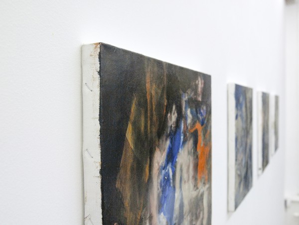 Corneliu Brudascu - Composition - 40x50cm Olieverf op canvas (detail)