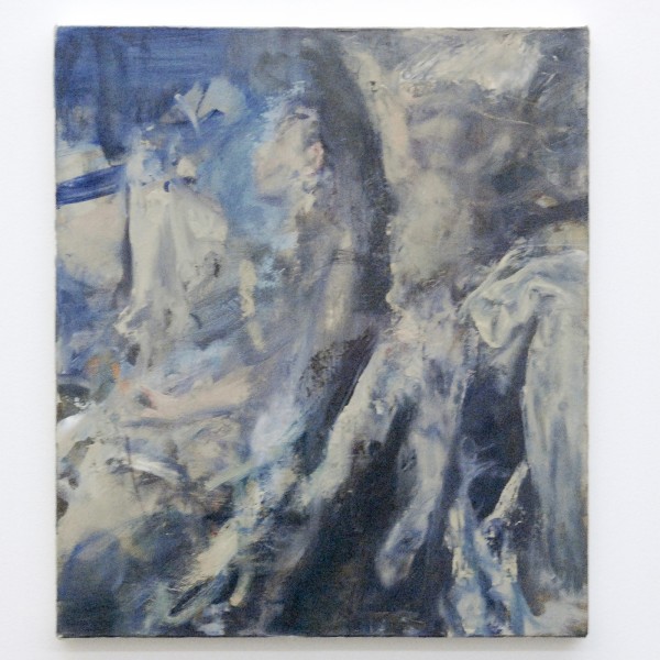 Corneliu Brudascu - Composition II (Ritual)- 40x46cm Olieverf op canvas