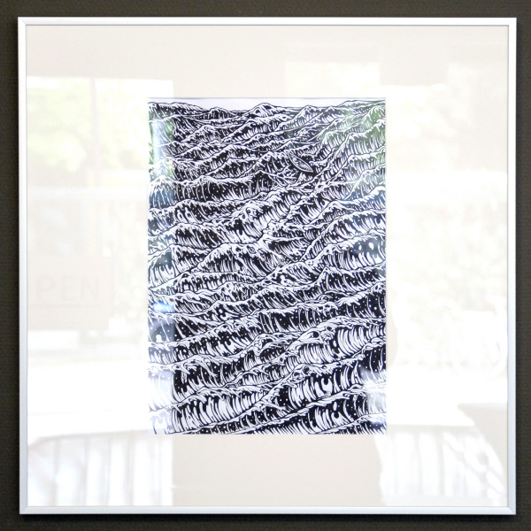 Costin Chioreanu - A Drop of Water in an Ocean of Stars - 42x30cm Inkt op papier