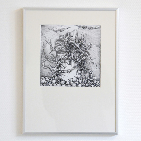 Costin Chioreanu - Horrorworld VI - 21x30cm Inkt op papier