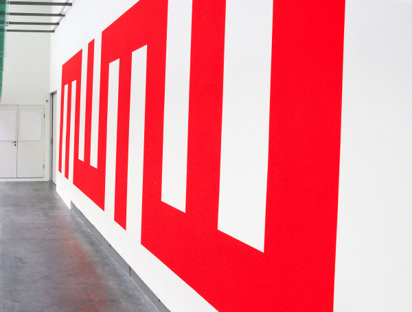 Jan van der Ploeg - Onbekende titel - Acrylverf op wand