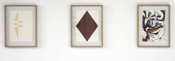 Maarten van Roy - onbekende titel - Gouache op papier (?)