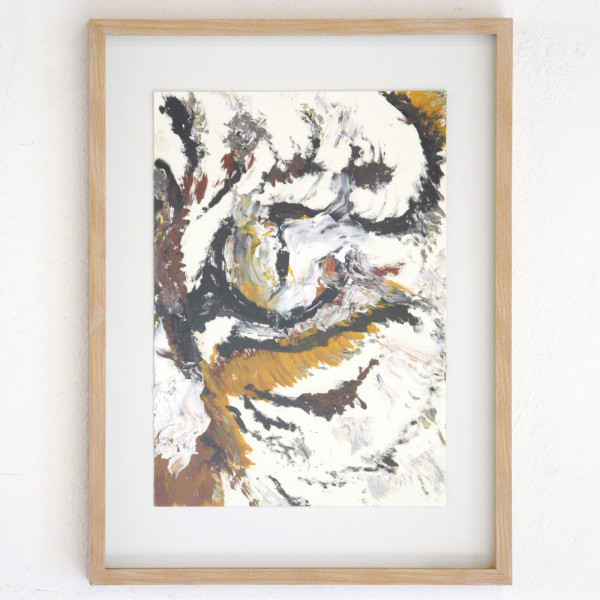 Maarten van Roy - onbekende titel - Gouache op papier (?)