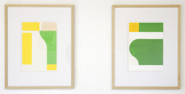 Maarten van Roy - onbekende titel - Gouache op papier (?)