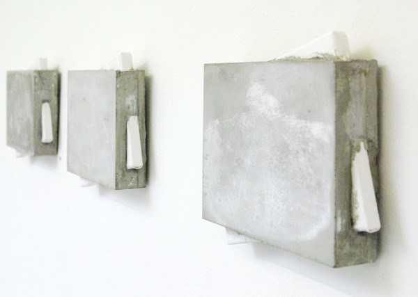 Daan den Houter - Canvas in beton - 18x24cm Canvas en beton