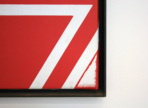 Daan van Golden - Lozenge - Olieverf op doek (detail)