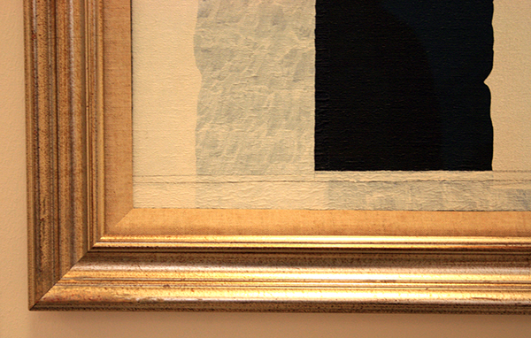 Daan van Golden - Studie '86 - akverf en potlood op linnen op paneel (detail)