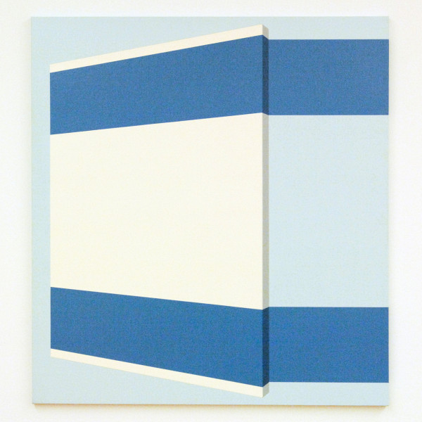 Daan van Golden - Two Paintings - Lakverf op doek op paneel 1965