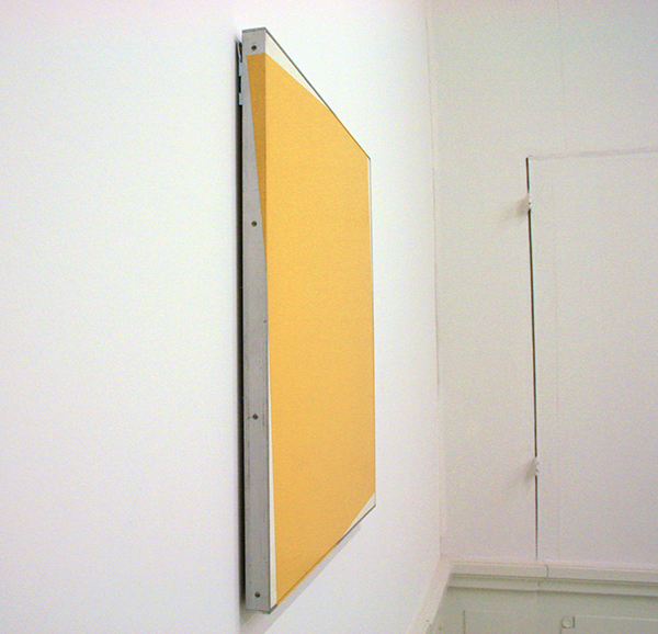 Daan van Golden - Zonder Titel - Lakverf op doek op ingelijst paneel (detail)