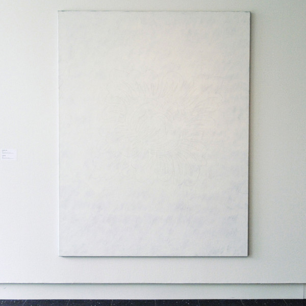 Daan van Golden - Zonder Titel - Latex, olieverf en potlood op canvas 1988