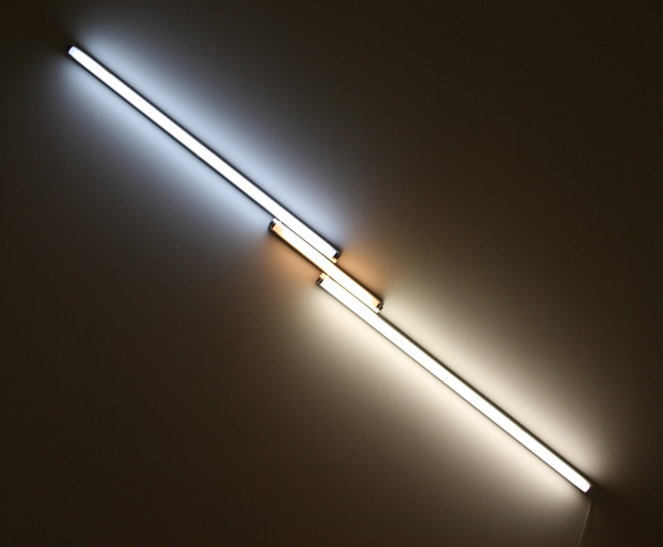 Dan Flavin - Untitled (to Karin) - Tl-verlichting Dan Flavin - Untitled (to Karin) - Tl-verlichting