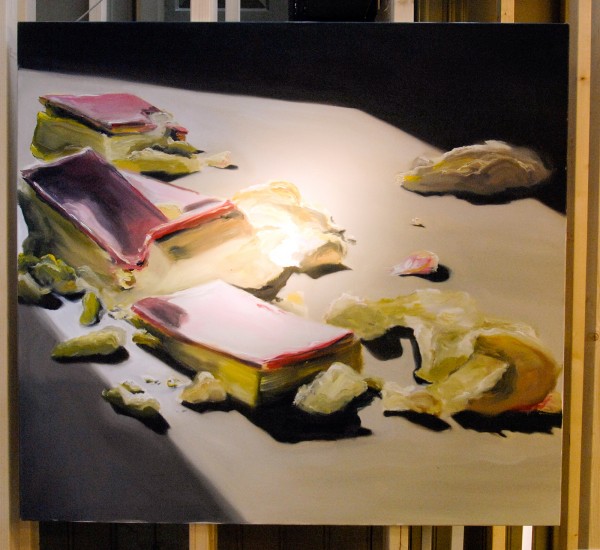 Danielle Hoogendoorn - Tompouche #2 - 150x150cm Olieverf op canvas