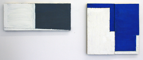 Dave Meijer - Zonder Titels - 19x48cm & 37x37cm Olieverf op paneel