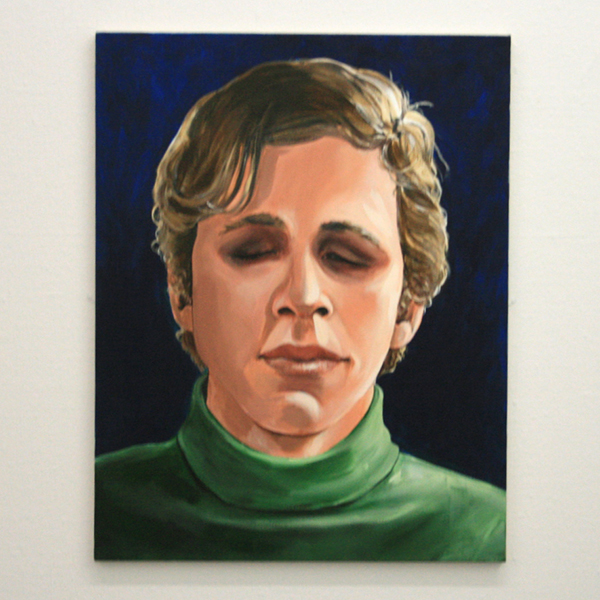 David Salle - The Desert Wind of Destruction Has Not Touched a Hair on My Friend Julian's Head - Olieverf op doek en Andy Williams - Days of Wine and Roses (detail)