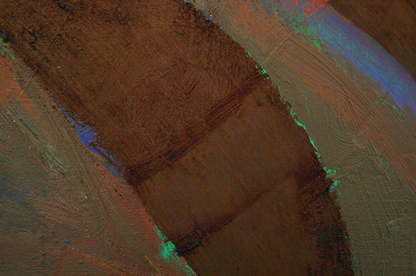 Derk Thijs - Close Up - 150x190cm Olieverf op linnen (detail)