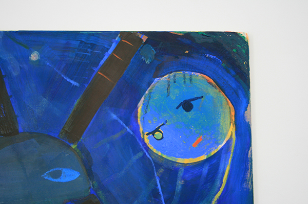 Derk Thijs - It Still Moves - 120x150cm Olieverf op katoen (detail)