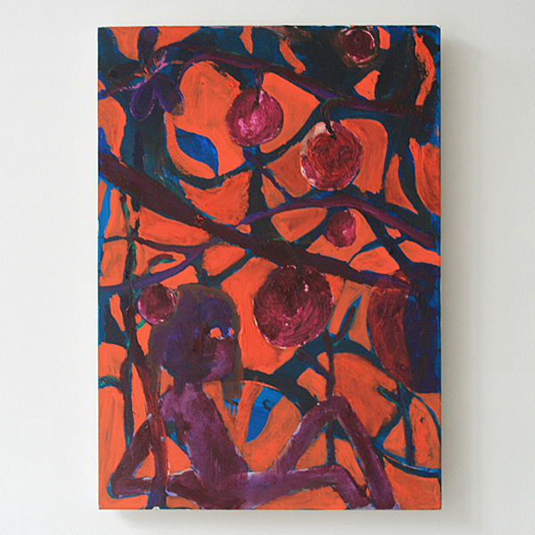 Derk Thijs - Jonas - 59x42cm Olieverf op multiplex