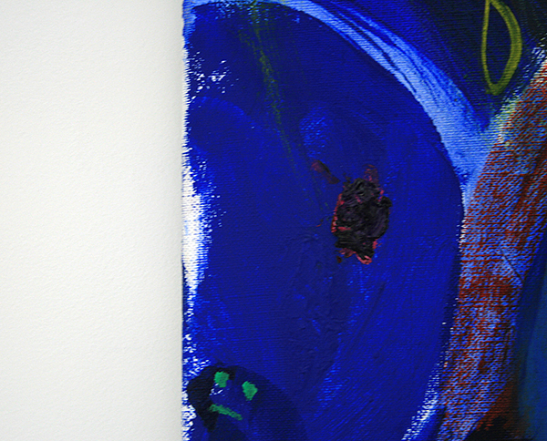 Derk Thijs - Lively Garden - 80x100cm Olieverf op linnen (detail