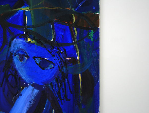 Derk Thijs - Lively Garden - 80x100cm Olieverf op linnen (detail)