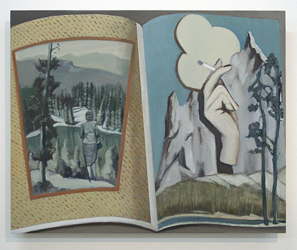 Diederik Gerlach - Kino IV - 38x47cm Olieverf op paneel