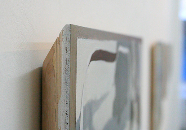 Diederik Gerlach - Kino V - 38x47cm Olieverf op paneel (detail)