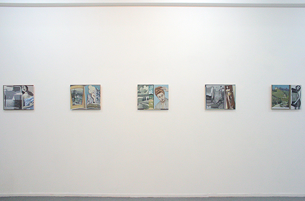 Diederik Gerlach - Kino (V tm I) - 38x47cm Olieverf op paneel