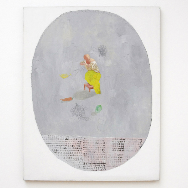 Duan Jianyu - Hey, Hello, Hi, no9 - Olieverf op doek