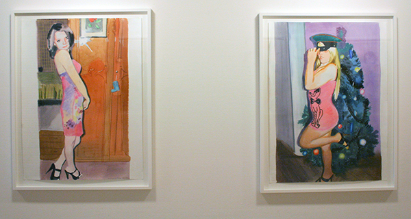 Dubossarsky & Vinogradov - Aquarellen van de serie Khimki, Life - 56x75cm Aquarel en whitewash op papier