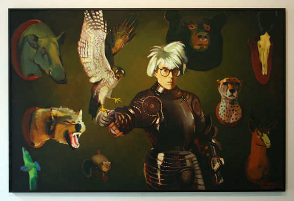 Dubossarsky & Vinogradov - El Caballero de la Triste Figure - 195x295cm Olieverf op doek