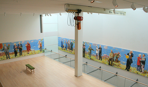 Dubossarsky & Vinogradov - For Valour - 195x3045cm (21 delen) Olieverf op doek overzicht