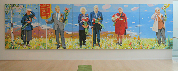 Dubossarsky & Vinogradov - For Valour - 195x3045cm (21 delen) Olieverf op doek