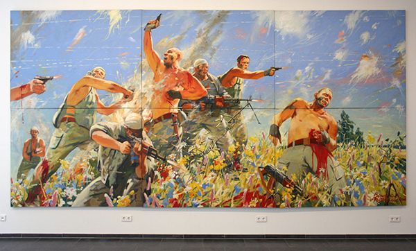 Dubossarsky & Vinogradov -Inspiration - 295x585cm (6 delen) Olieverf op doek