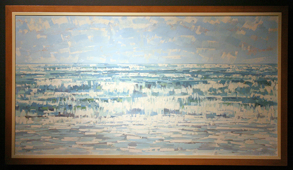 Edgar Fernhout - Zee - 73x100cm Olieverf op doek