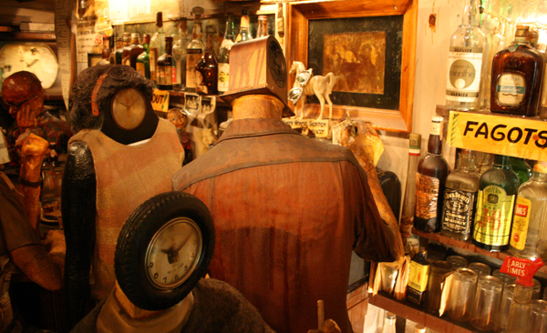 Edward Kienholz - The Beanery - Mixed Media Edward Kienholz - The Beanery - Mixed Media