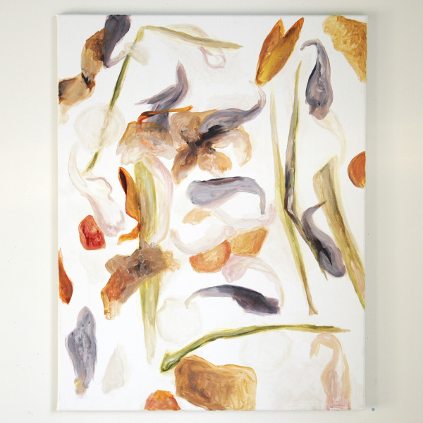 Eefje Goos - Zonder Titel (13-02-2014) - Olieverf op doek 90x70cm