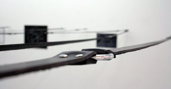 Elodie Lesourd - Matters - Leer en zink (detail)