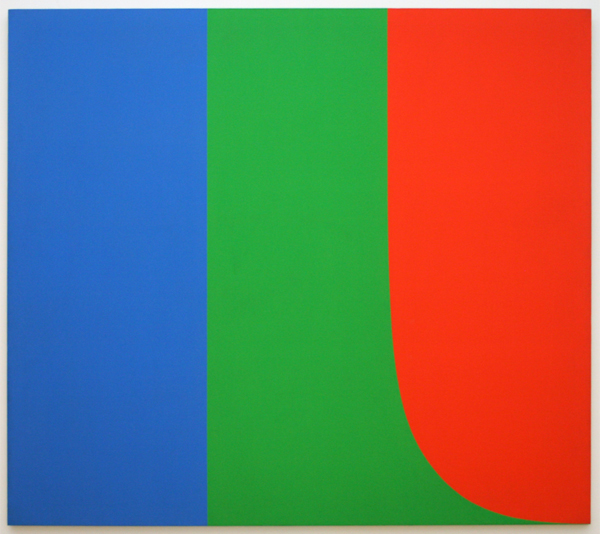 Elsworth Kelly - Blue, Green, Red I - Olieverf op doek Elsworth Kelly - Blue, Green, Red I - Olieverf op doek