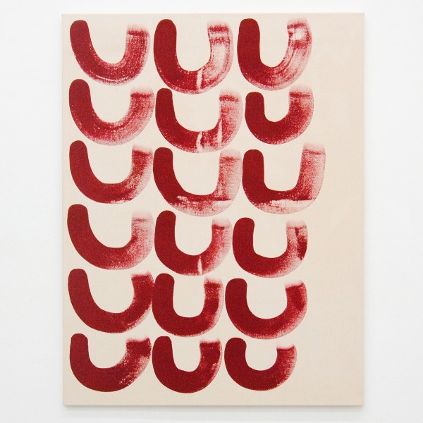 Elvire Bonduelle - Rotating Painting nr 18 - 116x89cm Verf op canvas