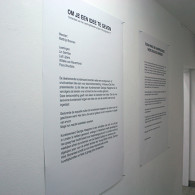 Onlangs werd ik gevraagd om voor TEMP een voorwoord te schrijven. TEMP is een kleine uitgave vanuit Kunstpodium T waarin het telkens twee tentoonstellingen uit haar programma belicht. Het betreft [&hellip;]