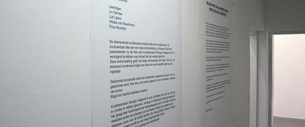 Onlangs werd ik gevraagd om voor TEMP een voorwoord te schrijven. TEMP is een kleine uitgave vanuit Kunstpodium T waarin het telkens twee tentoonstellingen uit haar programma belicht. Het betreft [&hellip;]