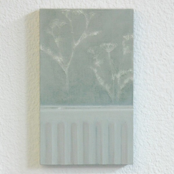 Erica Scheper - Zonder titel (serie Functionele dingen aan de muur) - 18x11cm Olieverf op paneel