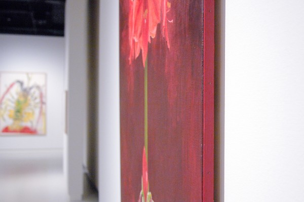 Erik Andriesse - Amaryllis - Acrylverf op doek, 1990 (detail)