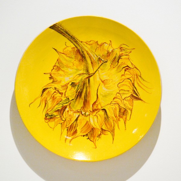 Erik Andriesse - Bord - Geglazuurd steengoed, 1993