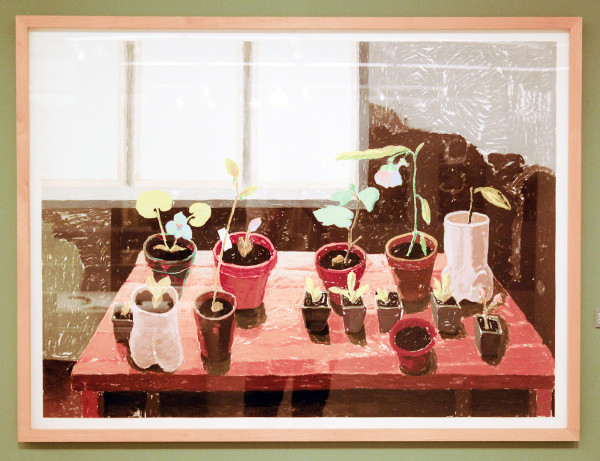 Erik Mattijssen - Klein Zaad - Verf op papier (?)