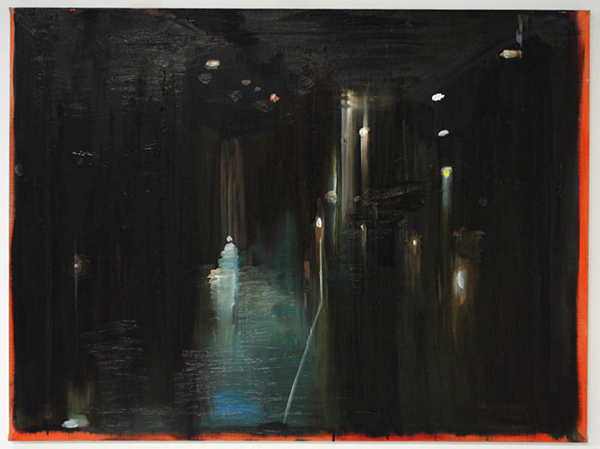 Erik Pape - Place Stalingrad - 75x100cm Olieverf op linnen Erik Pape - Place Stalingrad - 75x100cm Olieverf op linnen