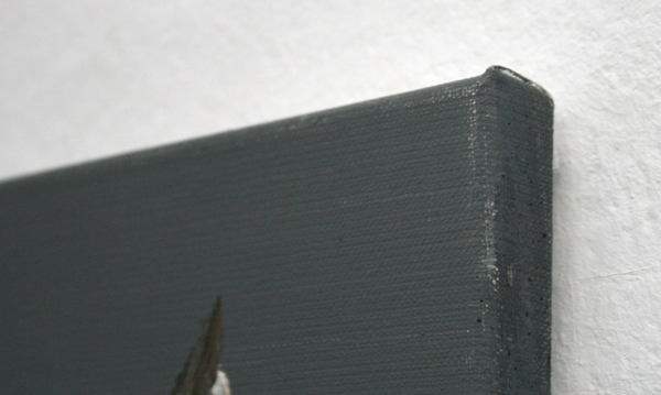 Eva Raeder - 2 Vogel - 50x40cm Gemengde technieken op linnen (detail) Eva Raeder - 2 Vogel - 50x40cm Gemengde technieken op linnen (detail)