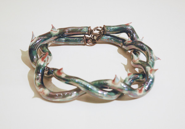 Evert Nijland - Doornen - Zilver glas en linnen